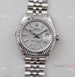 Swiss Grade TWS Factory Replica Rolex Datejust Gray Face 28mm Watch NH05 Movement 