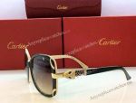 Super AAA Grade Cartier Sunglasses 100% exact copy - Black Glasses