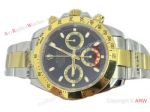 Swiss Grade Replica Rolex Cosmograph Daytona 2-Tone Black Dial Valjoux 7750 